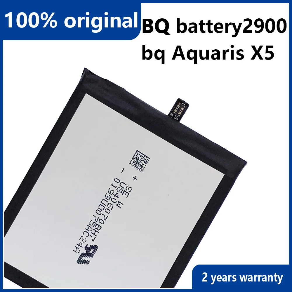 100% оригинальный новый аккумулятор для телефона 2900 мАч BQ Aquaris X5 запасной с
