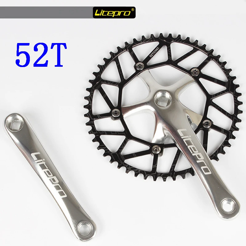 Litepro 130 BCD Складная велосипедная цепь полая BMX супер светильник 46/48/50/52/54/56/58T 170