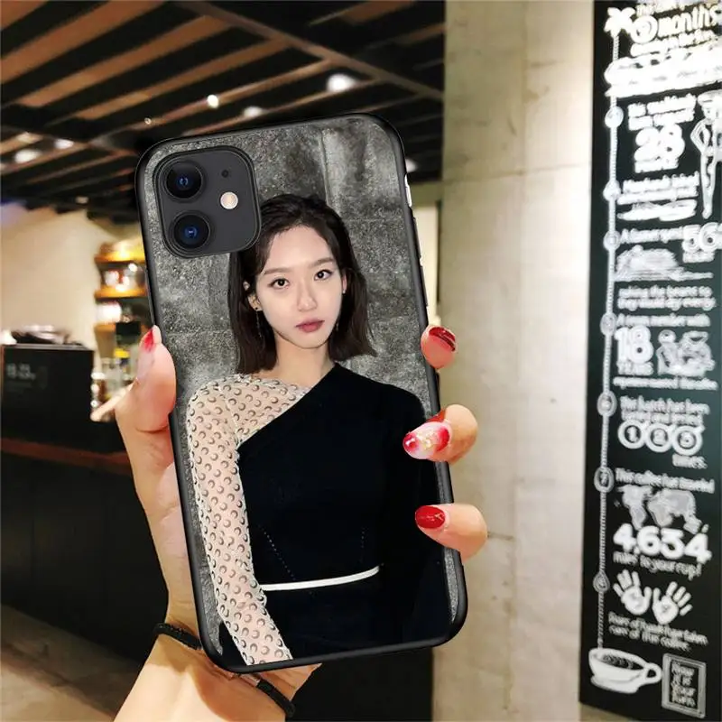 

Korean female celebrities pop Ji-hyun Han Phone Case For Iphone Case 5 5s se 6 6s 7 8 11 12 X Xs Xr Pro Plus Max Mini Cover
