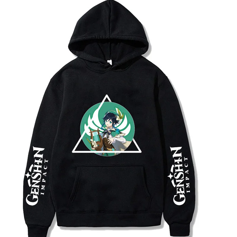 

Теплая накидка Genshin Impact, Толстовка для женщин и мужчин, спортивный костюм, свитшоты, пуловер для мальчиков и девочек, топы в стиле хит-хоп на о...