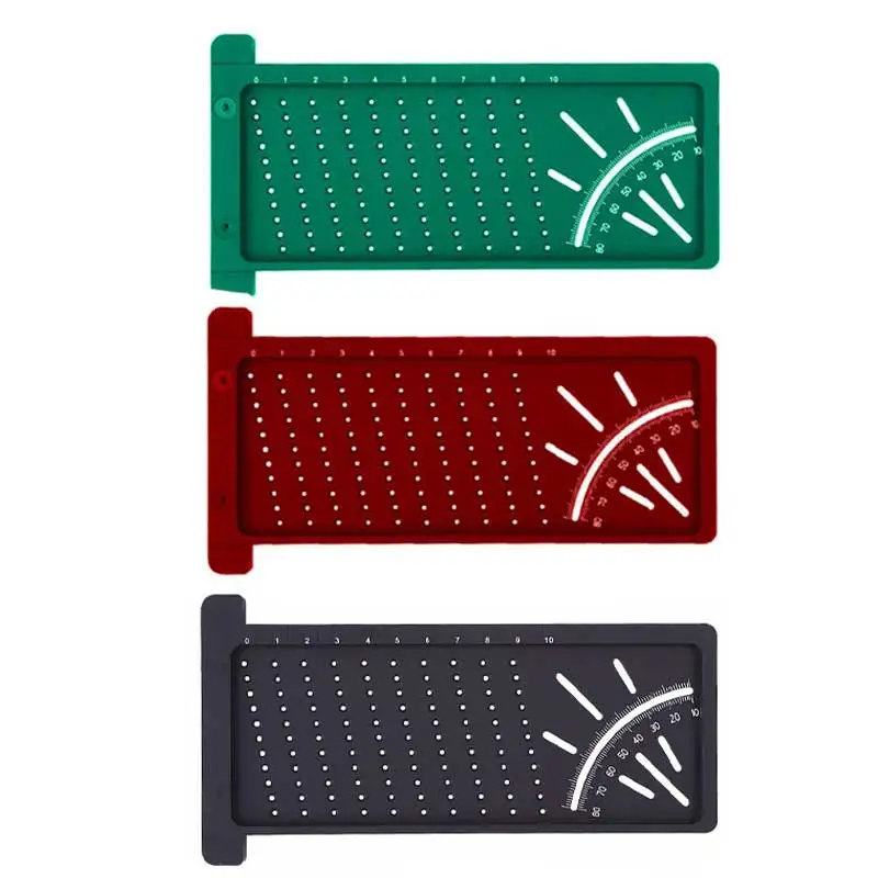 Деревообрабатывающий скребок 172 мм Т-образная линейка с отверстием для