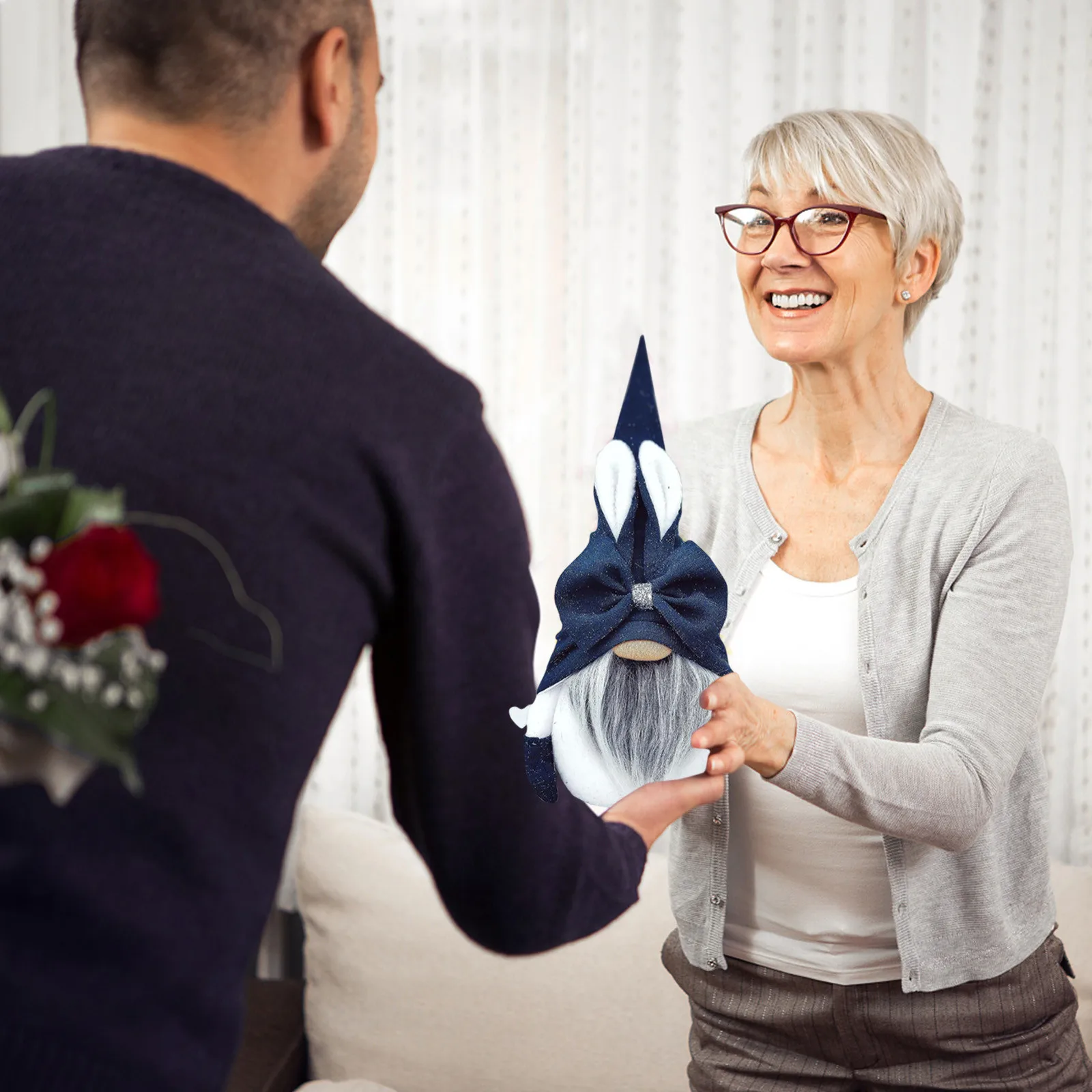 

Easter Day Gnome Rabbit Faceless Doll Decorations Bedroom Living Room Desktop Game Interesting Toys Personalized gift Festival