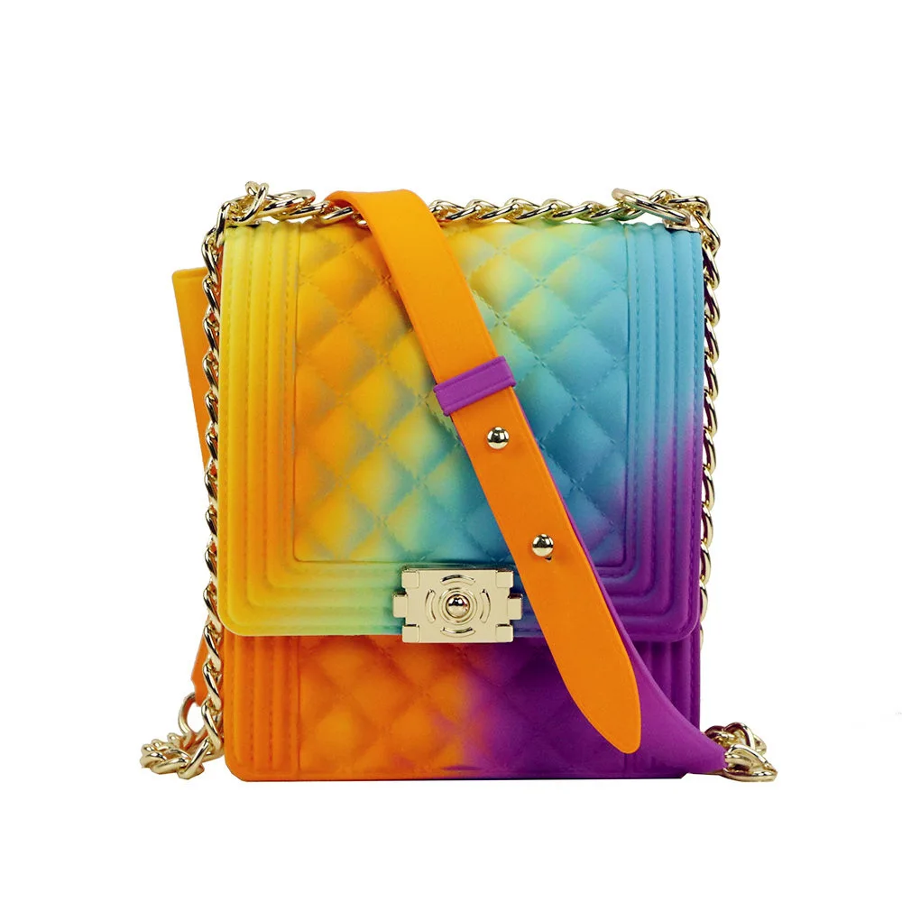 

Luxury Handbags Women Bags Designer PVC Jelly Bag Beach Shoulder Hand Bag Messenger/Crossbody Bags for Women 2021 Bolsa Feminina