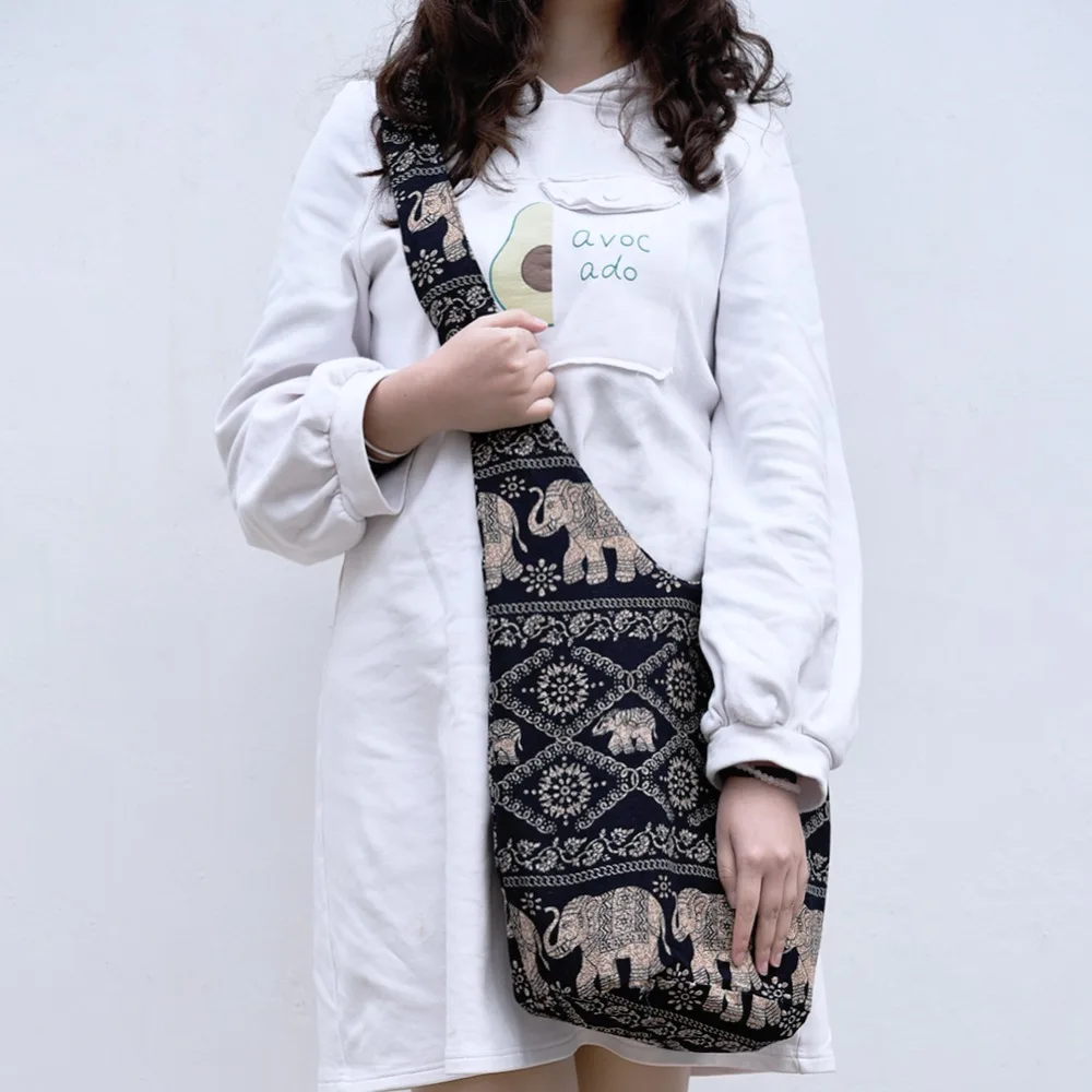 Fecilia Boho сумка через плечо винтажные ручные сумки из толстого хлопка &quotХиппи&quot с