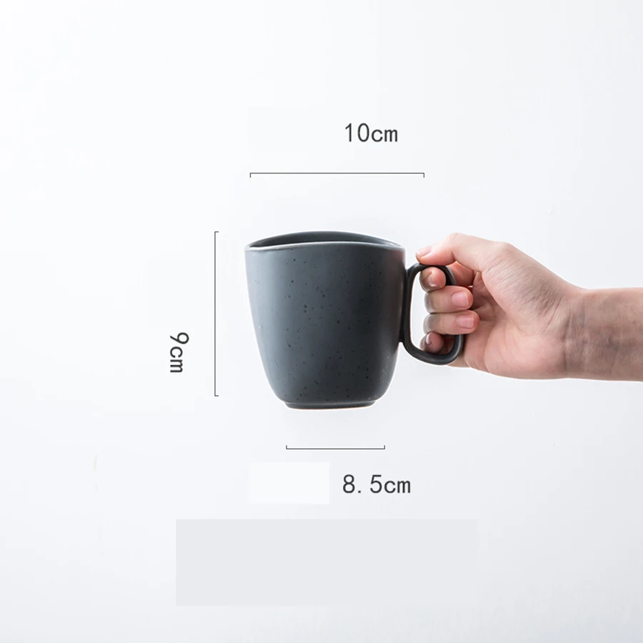 Большие керамические чашки кружка для кофе чашка чая фарфора эмалированные