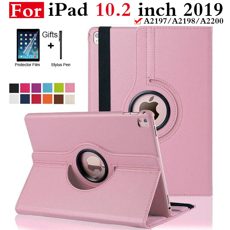 

Cover for iPad 10.2inch 2019,360 Rotating with Auto Sleep/Wake up Smart Case Cover for iPad 10.2 2019 7th Gen A2200 A2198 A2197
