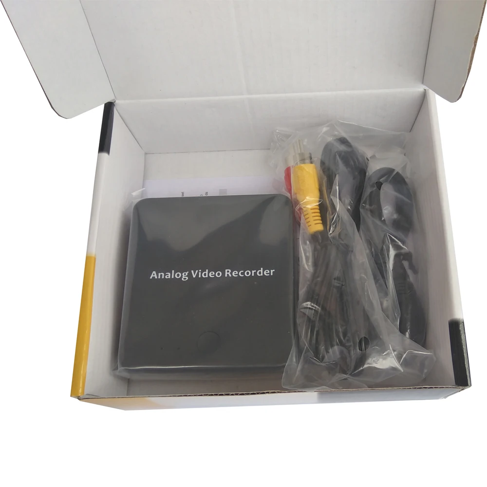 EzCAP272 AV Recorder Portable record analog video to digital from VHS Hi8 VCR DVR DVD Player | Электроника