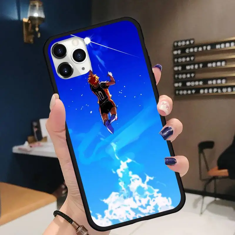 

Haikyuu Hinata attacks Anime Phone Case for iPhone 11 12 mini pro XS MAX 8 7 6 6S Plus X 5S SE 2020 XR