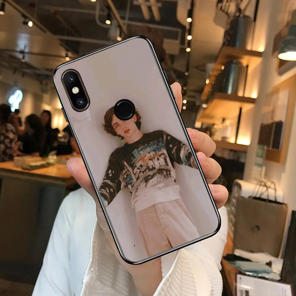 

TimotheChalamet Case Phone Case For xiaomi M2 C3 X3 F2 Lite NFC 6 5 x Poco k30 Pro Anime Black Cover Silicone Back Pretty