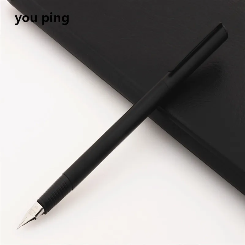 Ручка перьевая Jinhao черная каллиграфическая ручка для бизнеса и офиса 65 черных