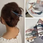 1 шт. корейский оригинальный темпераментный Morandi цветной зажим для волос модный дизайн цветной капельный пластиковый зажим для женщин