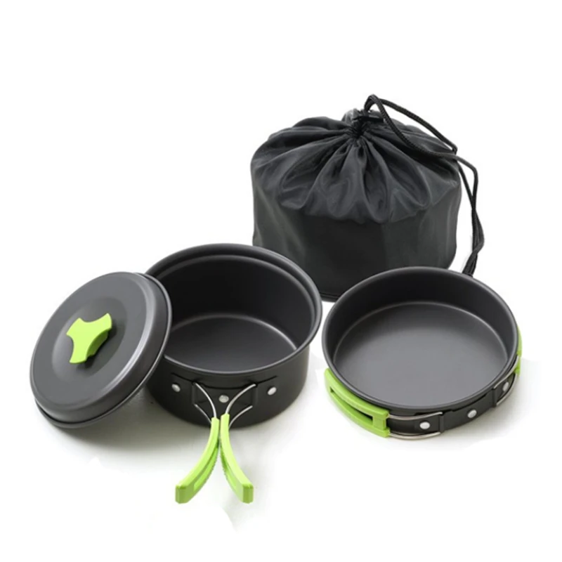 

Camping Cookware Outdoor Cookware Set Camping Tableware Cooking Set Travel Tableware Cutlery Utensils Hiking Picnic Set