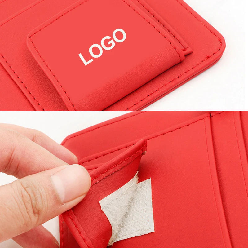 1 шт. PU авто солнцезащитный козырек Солнцезащитные очки с клипсой для хранения