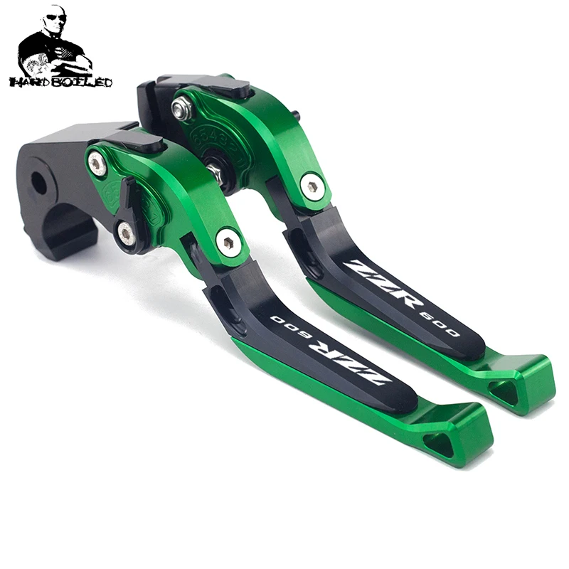 Регулируемые складные выдвижные рычаги сцепления тормоза мотоцикла для Kawasaki ZZR600