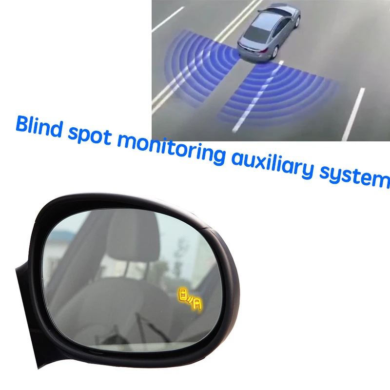 

For Peugeot 206 206CC 1998~2014 Car BSD BSM BSA Blind Area Spot Warning Drive Mirror Rear Radar Detection System