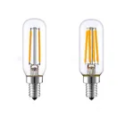 2 шт., винтажные трубчатые светодиодные лампы накаливания T25 4 Вт