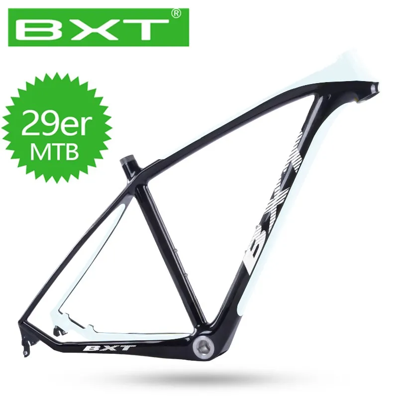 BXT 29er MTB велосипеда BSA 15,5/17,5/19/20,5 дюймовая рамка 142*12 мм через мост 135*9 мм quick release горный велосипед рама