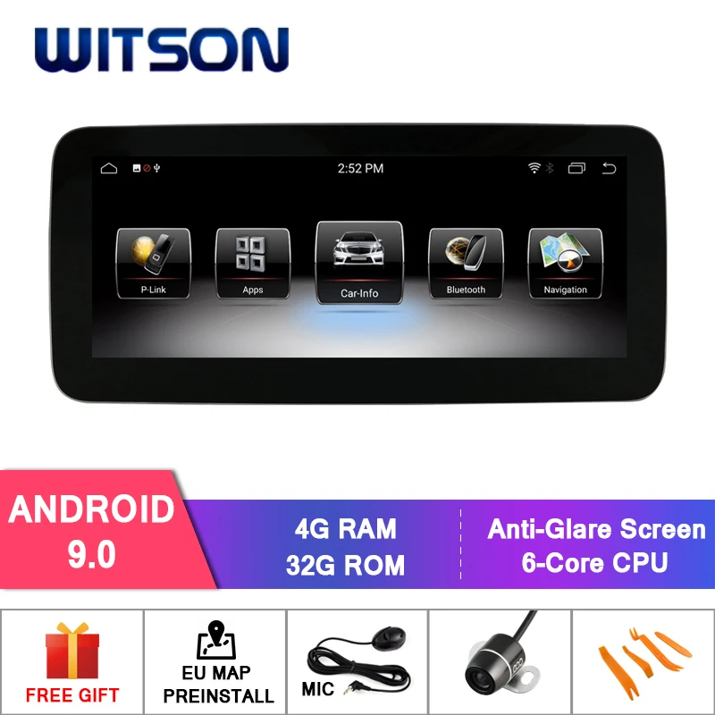 WITSON 10 25 ''большой сенсорный экран Android 7 1 автомобильный мультимедиа для BENZ A Class