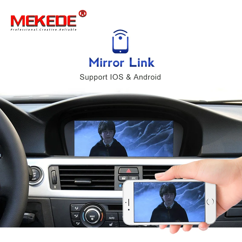 Автомобильные аксессуары Apple Carplay для BMW X5 E70 E90 E91 E92 E93 E60 E61 E62 E63 E81 E87 E88 CCC Android -