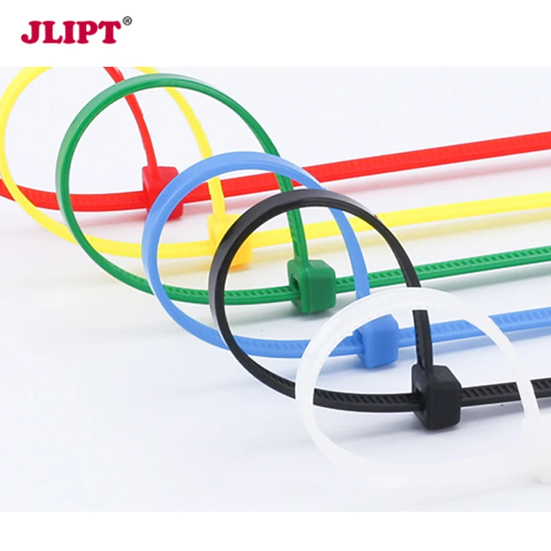 100 шт. нейлоновые кабельные стяжки проволочные устойчивые к ультрафиолетовому