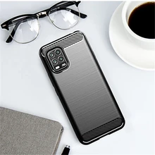 For Cover Xiaomi Mi 10 Lite 5G Case Xiaomi Mi 9 10 10T 11 Lite Carbon Fiber Shell Anti-knock Phone Case For Xiaomi 11T Pro Cover