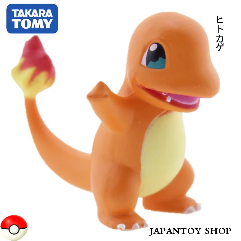 Takara Tomy Tomica Moncolle игровых ЕХ-Emc16 чармандер Аниме рис литые игрушки Миниатюрная