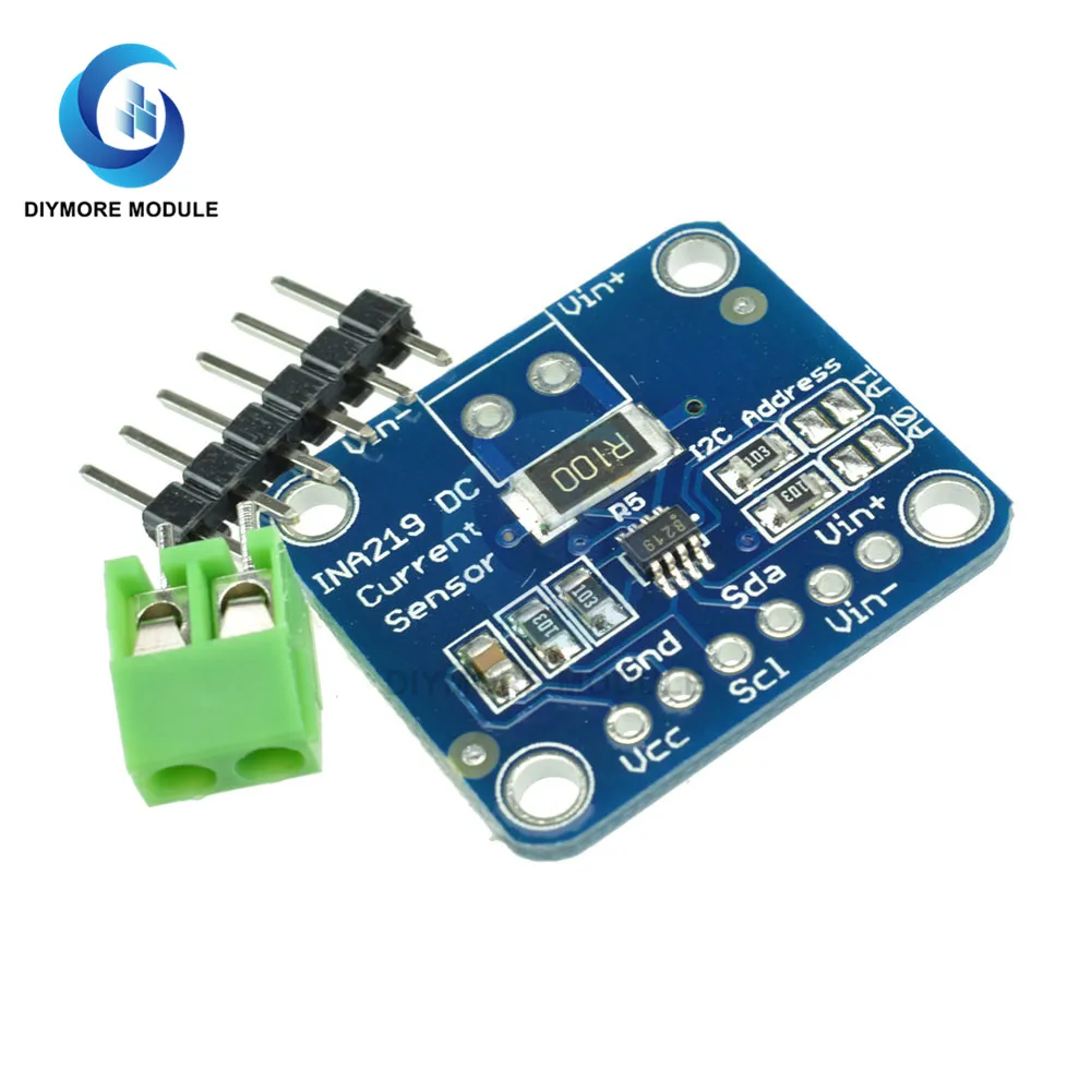 Детектор тока напряжения INA219 GY219 детектор мощности модуль прерывания I2C