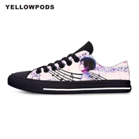 womens shoes your lie in april youth anime hot women platform shoes woman lady flats fall casual black white shoes