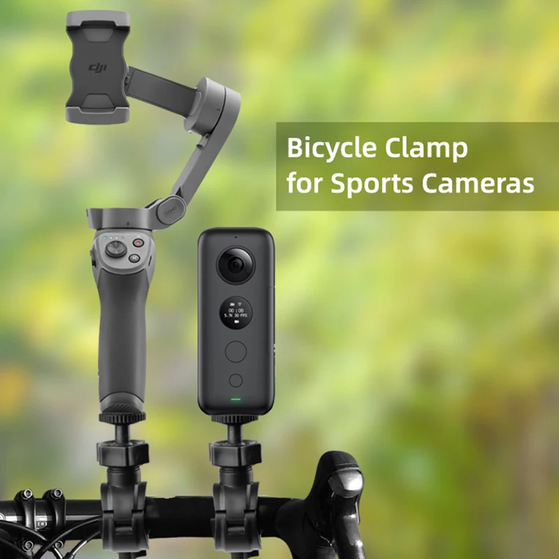 Велосипедный держатель зажим для Insta360 ONE X/EVO вращение на 360 градусов Xiaomi Insta One X