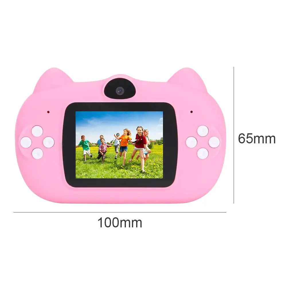 

Children Camera Mini HD 1080P Digital Photo Video Camera High Definition Electrodeless Zoom Support 32GB TF Card 100X65X35mm