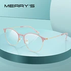 Женские классические очки для близорукости merry's, дизайнерские очки в стиле ретро, оправа для очков в стиле кошачьи глаза по рецепту, S2133