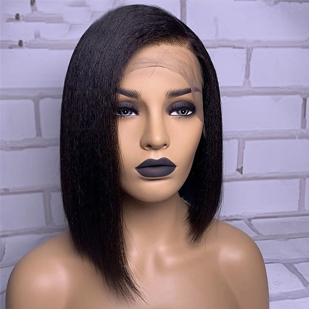 Eversilky remy волосы перуанские Яки прямой парик с шелковой сеточкой предварительно сорвал с волосами младенца кружева передние человеческие волосы парики для женщин Hairline