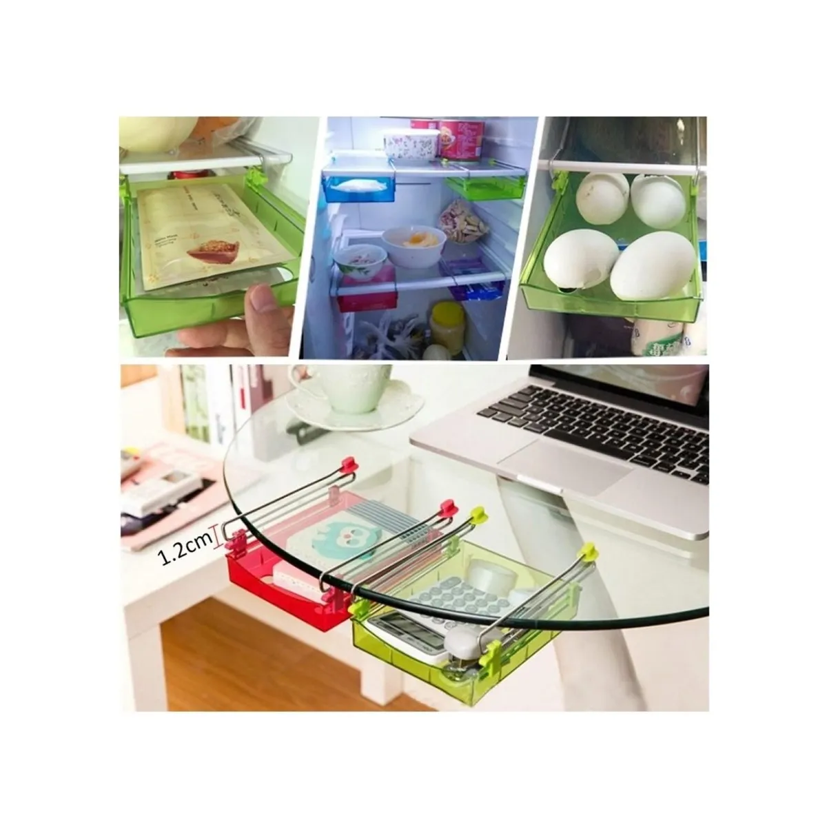 

Decorative Multi-Purpose Rack Refrigerator Table Six Portable Kitchen Rack