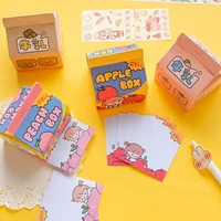 wg 200 sheets milk carton sticky note korea ins removable memo paper non sticky creative cute kawaii message memo post n times