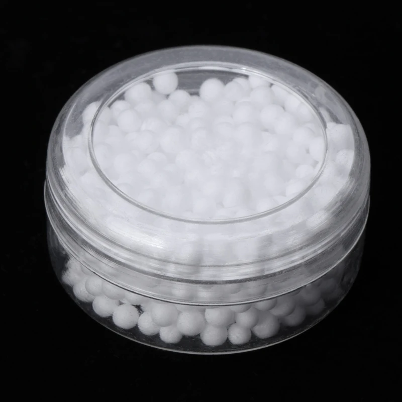 1 коробка рыболовная приманка пенопластовые всплывающие белые 2-4 мм приманки