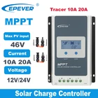 EPever MPPT 20A 10A Солнечный контроллер 12 В 24 в подсветка стандартная для входа солнечной панели макс. 60 в Tracer1206AN 2206AN