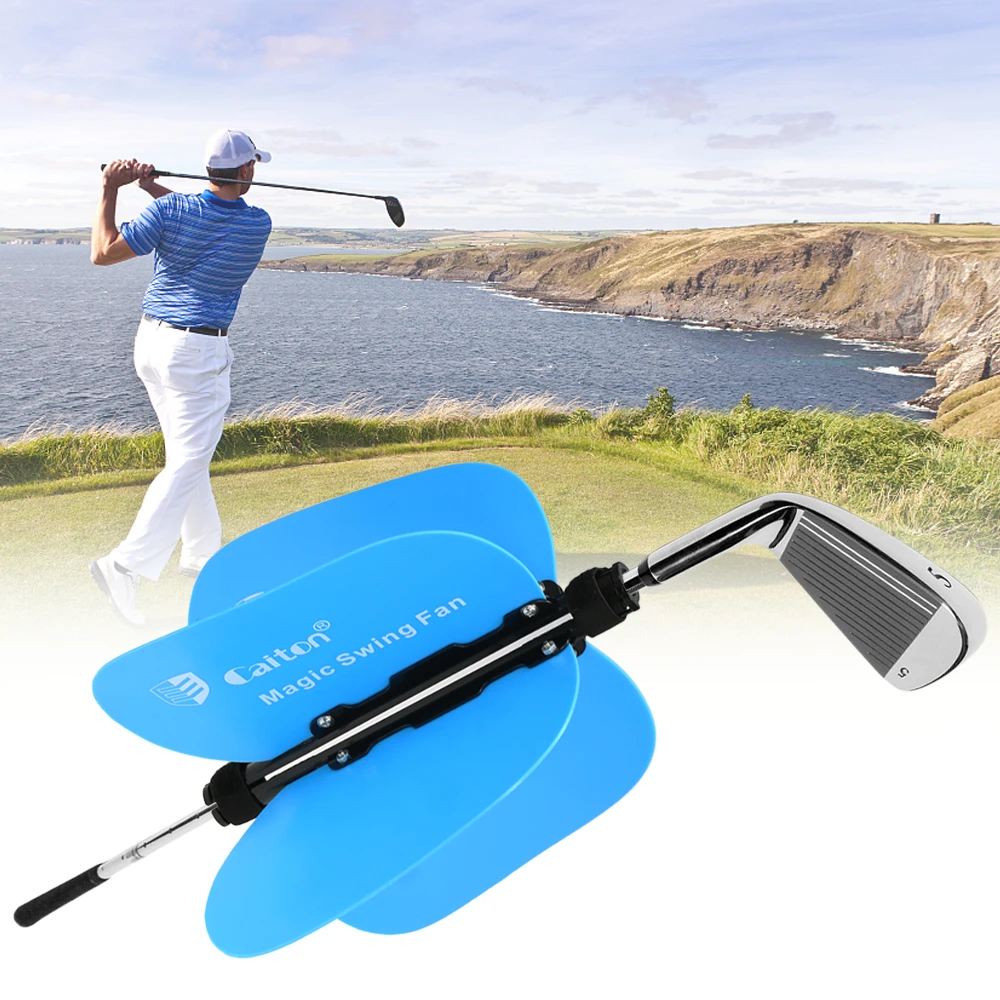 Golf Swing Fan Trainer Power Resistance Training Aid Accessories | Спорт и развлечения