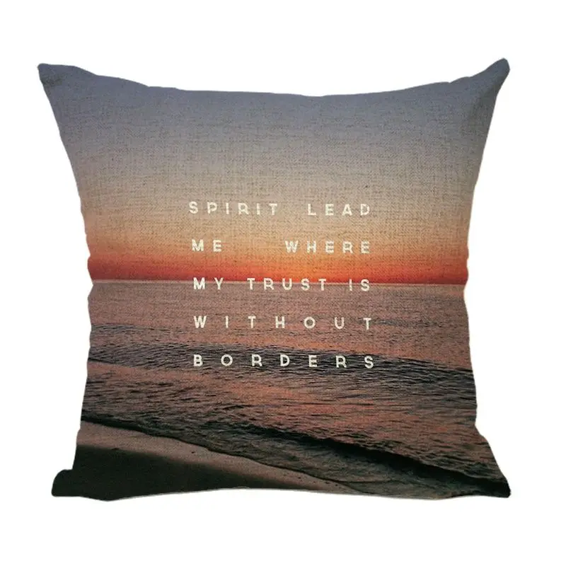 Высокое качество Наволочка компас пейзаж геометрический прямоугольник круг