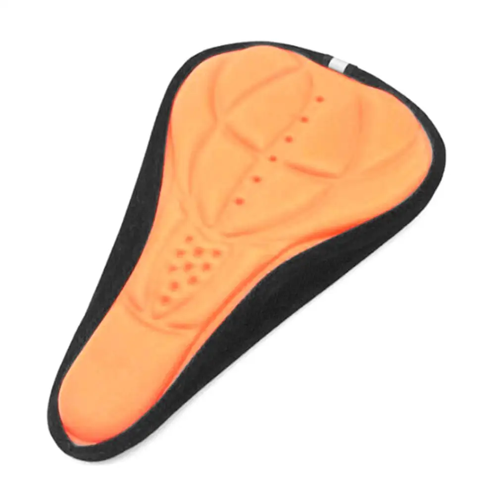 

Mountain Bike Cycling Thickened Extra Comfort Ultra Soft Silicone 3D Gel Pad Cushion Cover Bicycle Saddle Seat 4 Colors