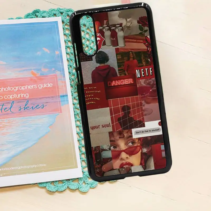 

Aesthetic Collage poster pattern high quality Phone Case coque PC for iPhone 11 12 pro XS MAX 8 7 6 6S Plus X 5S SE 2020 XR