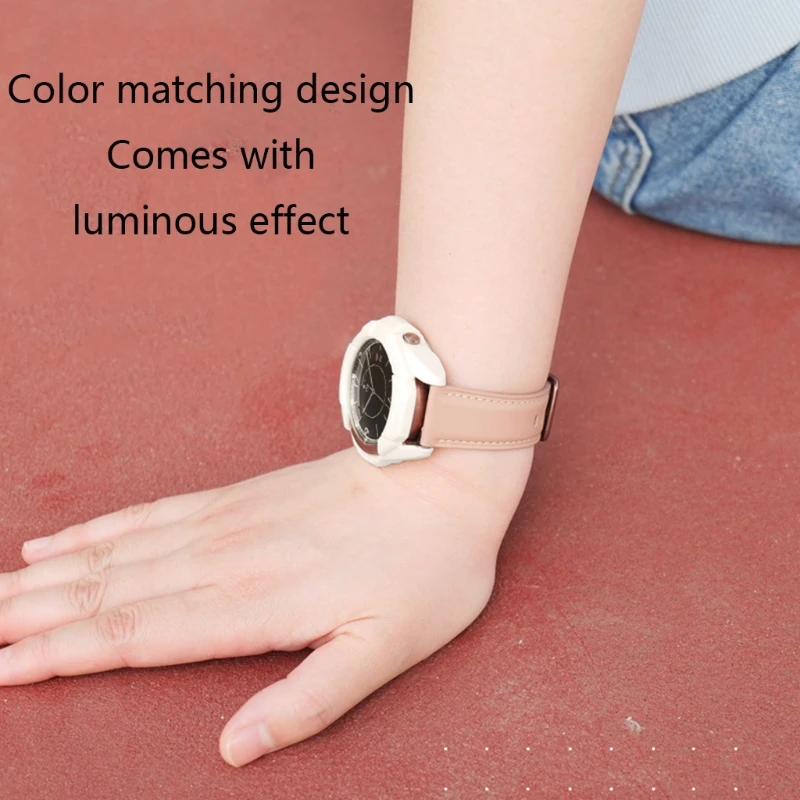 

Dust-proof TPU Watch Cover Protector Bumper Case for -Galaxy Watch 3 41mm Smart Watch K3NB