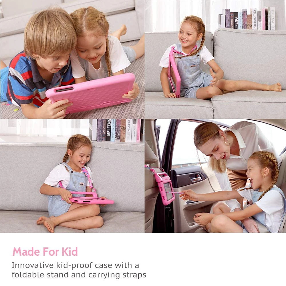 Детский планшет Dragon Touch KidzPad Y88X 10 1 дюйма Android 9 0 2 ГБ + 32 для детей Wi-Fi IPS hd