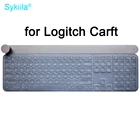 Чехол для клавиатуры Logitech Craft, беспроводной защитный чехол для Logi, черный прозрачный силиконовый чехол из ТПУ, чехол для компьютера