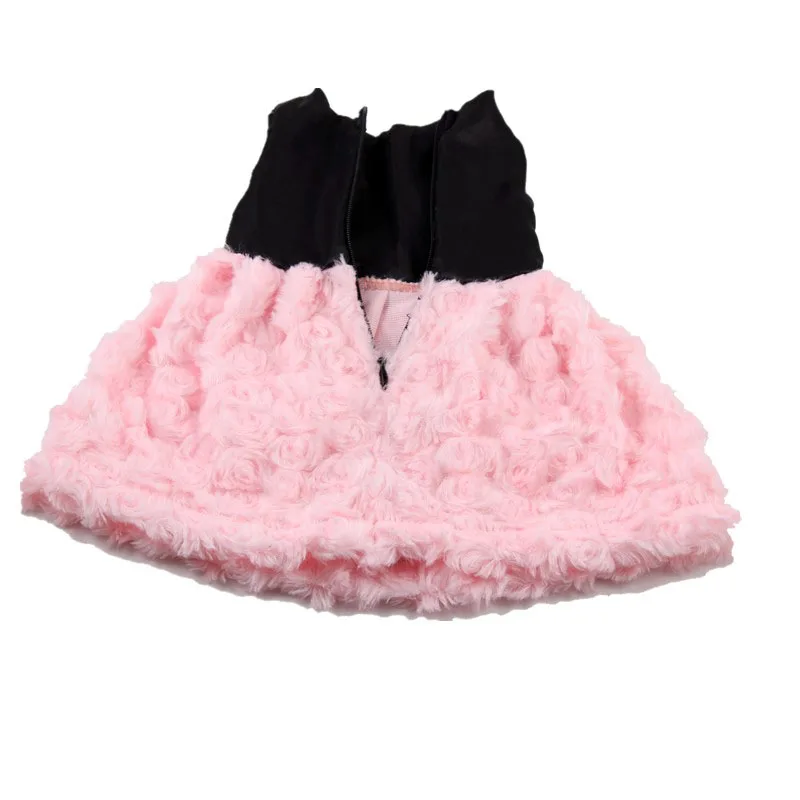 Одежда для кукол черный и розовый цвет роскошный наряд платье куклы 45 см кукла