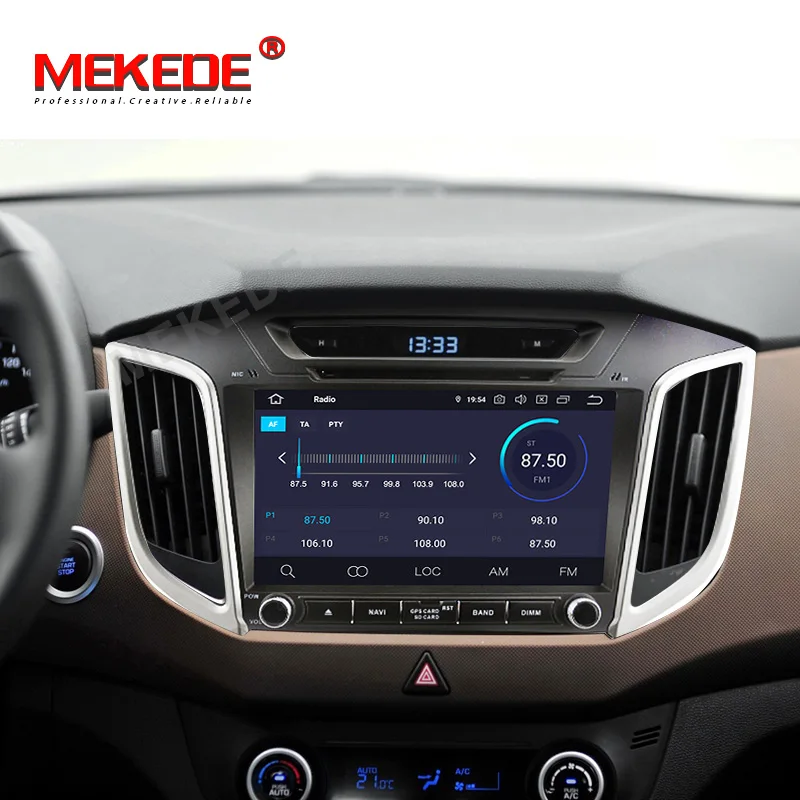 Восьмиядерный Android 9 0 автомобильный dvd-плеер для HYUNDAI IX25 CRETA авто радио головное