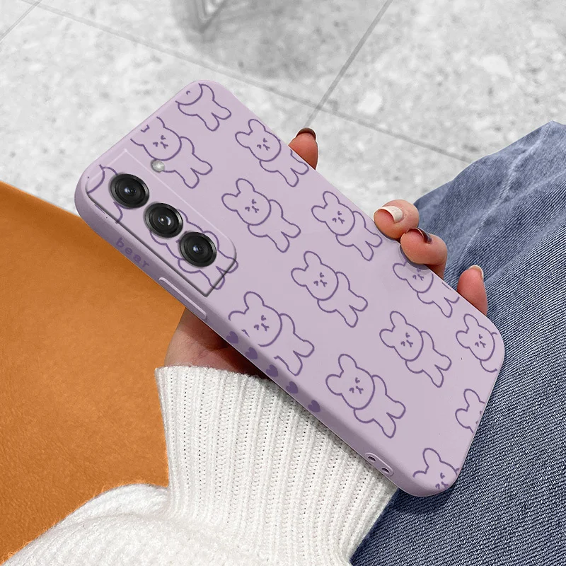 Bears Phone Case For Samsung Galaxy S22 S21 S20 FE S10 Note 20 10 Ultra Plus A72 A52 A42 A32 A71 A51 A41 A31 A21S Phone Cover