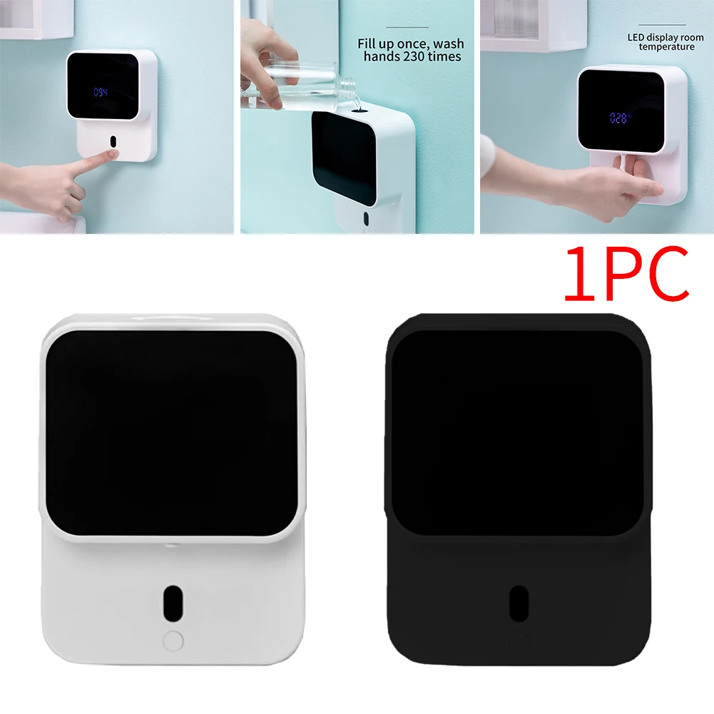

Bathroom Soap Dispenser Home Hotel IR Sensor Rechargeable Wall Mounted Sensitive Touchless Automatic Large Capacity Handsfree