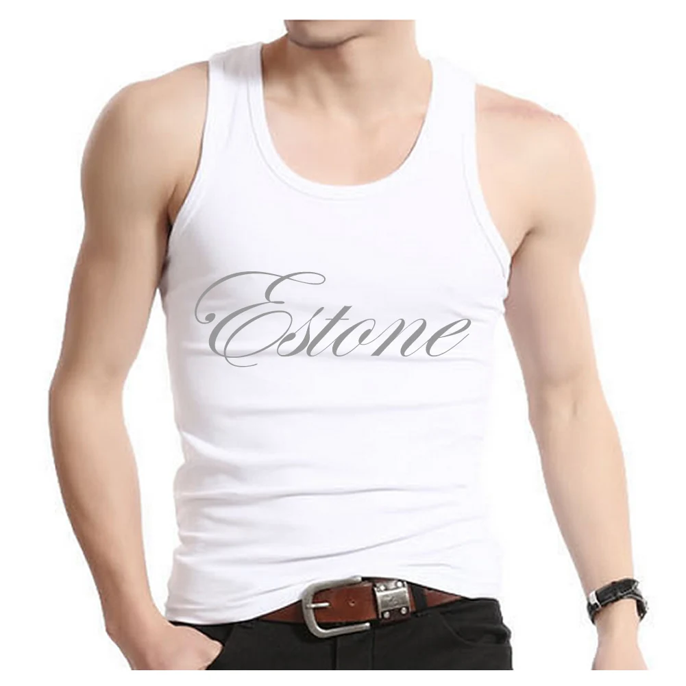 

Mens Sleeveless Tank Sportwear Top Muscle T-shirts Vest Undershirts Fashion New D08E