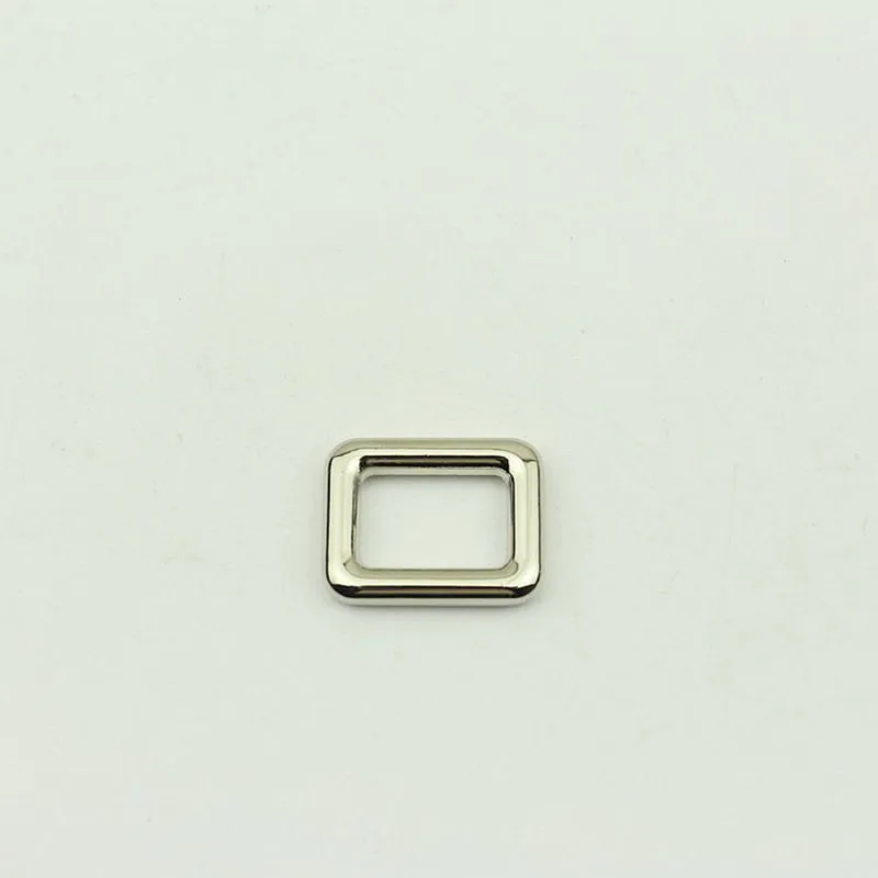 30pcs 16mm Metal Square O D Ring Buckles Bag Adjustable Rectangle Buckle DIY Backpack Straps Shoes Garment Leather Accessories