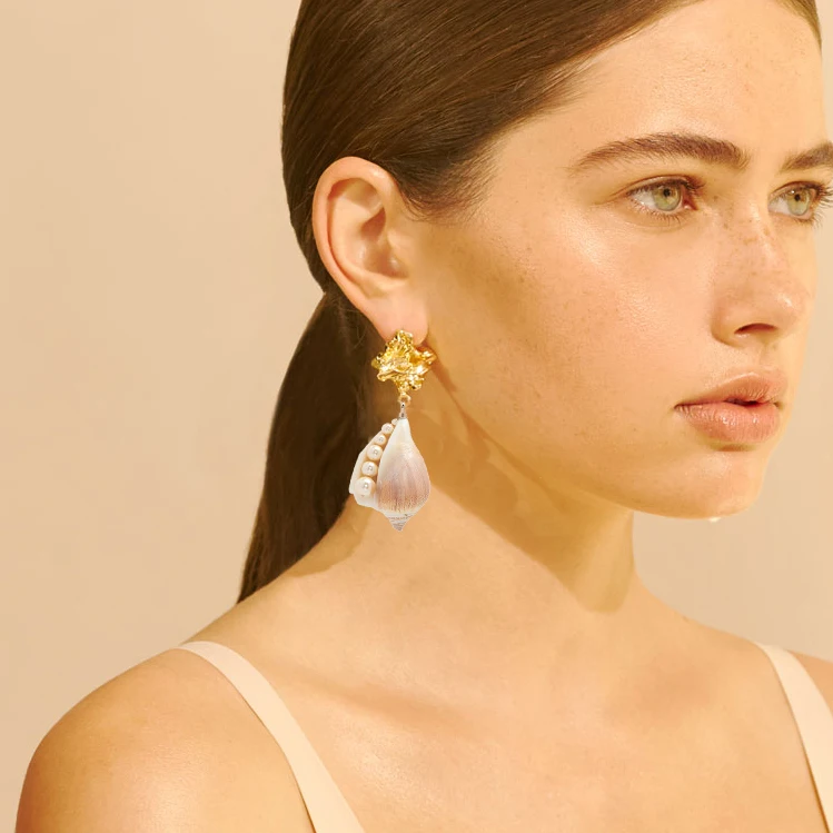 Кулон из драгоценных камней в стиле бохо металлическая часть натуральный камень